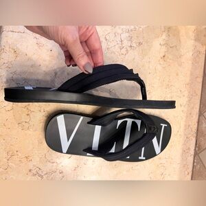 Valentino men slippers almost new